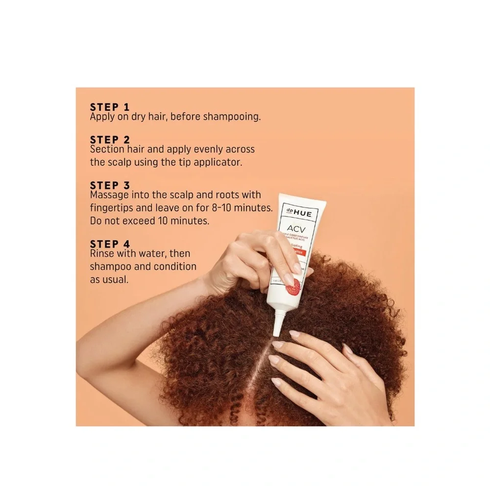 dp HUE ACV Exfoliating Scalp Detox - Picture 2 of 7